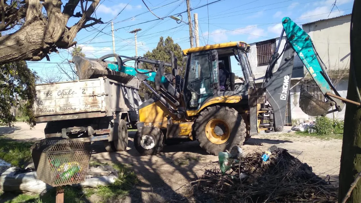 Mejoras en higiene y mantenimiento urbano en distintos barrios