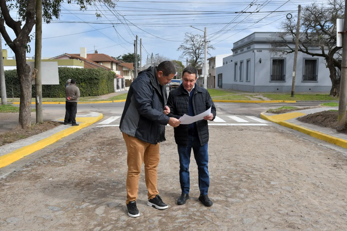 Mejoras en la calle Jorge Newbery benefician a vecinos de Varela