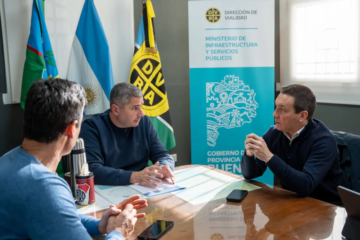 Planificación de obras viales en Florencio Varela