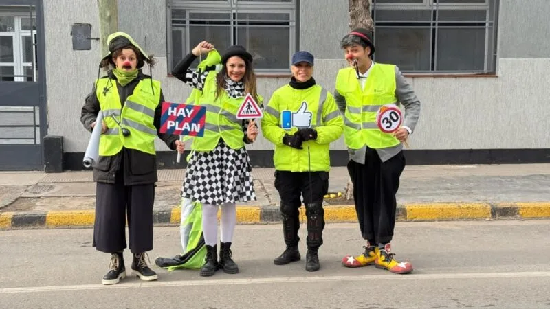 Charlas y actividades artísticas para mejorar la educación vial