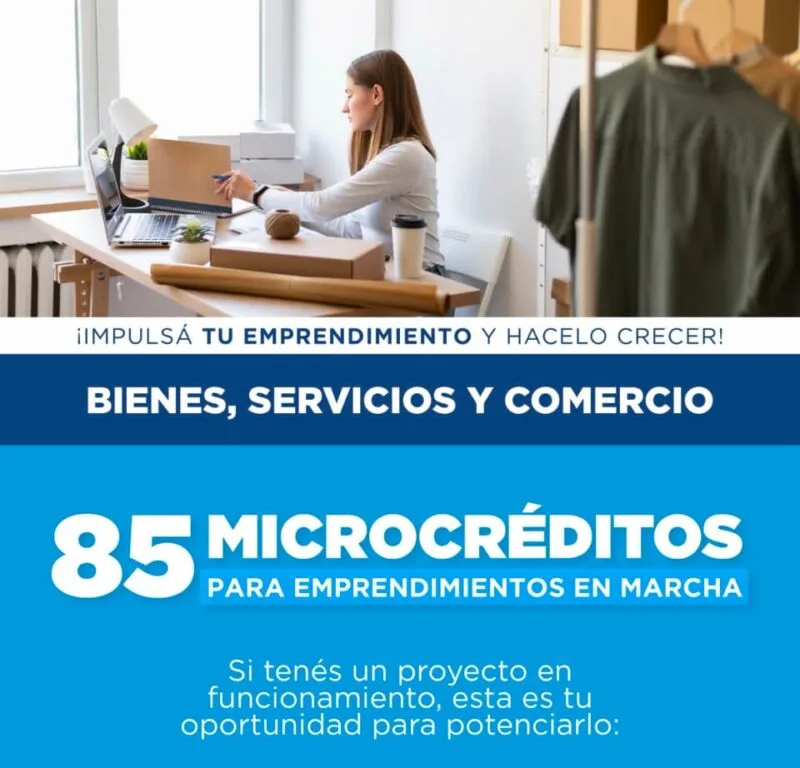 Convocatoria para microcréditos en Santa Rosa hasta el 5 de agosto