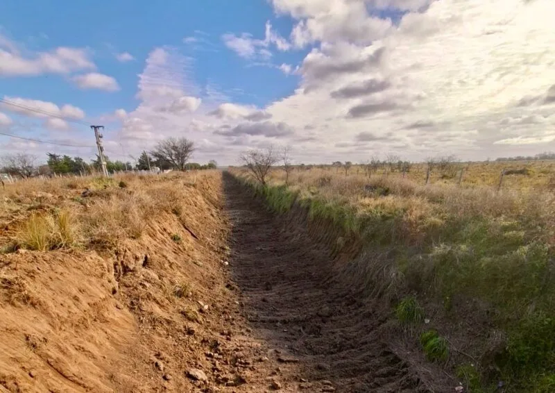 Mejoras en canales pluviales para evitar anegamientos en Santa Rosa