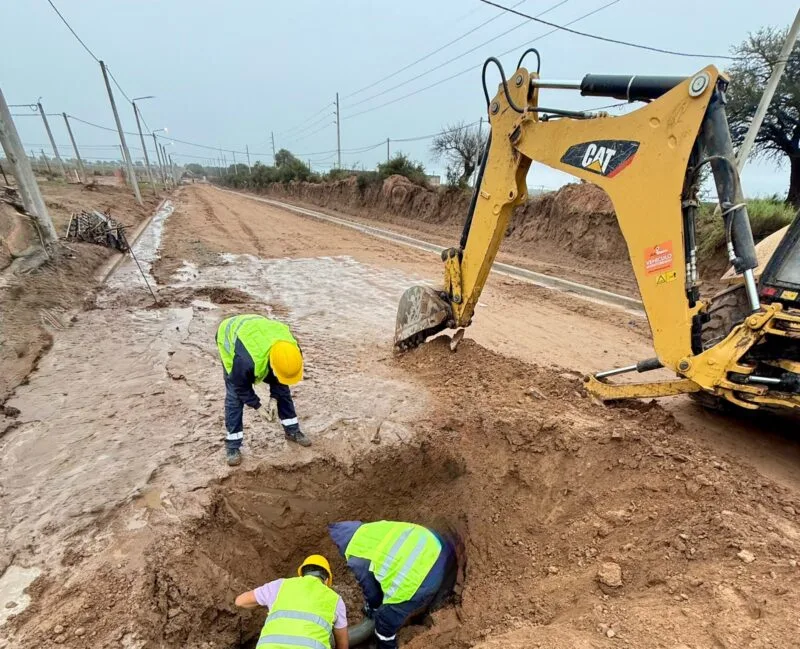 Nuevas conexiones de agua potable en Santa Rosa para 109 familias