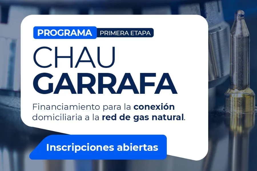 Abren inscripciones para conexión a gas natural en San Luis