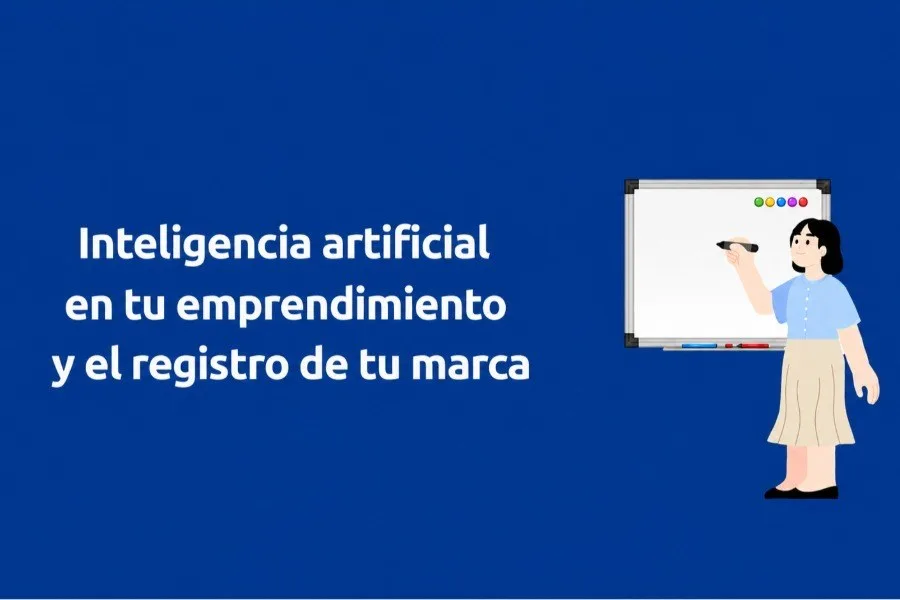 Capacitación en inteligencia artificial y registro de marca para emprendedores