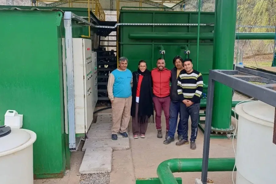 La intendenta inspeccionó la Planta Potabilizadora de Potrero de los Funes