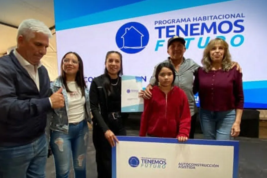 Nuevo programa de autoconstrucción de viviendas en Potrero de los Funes