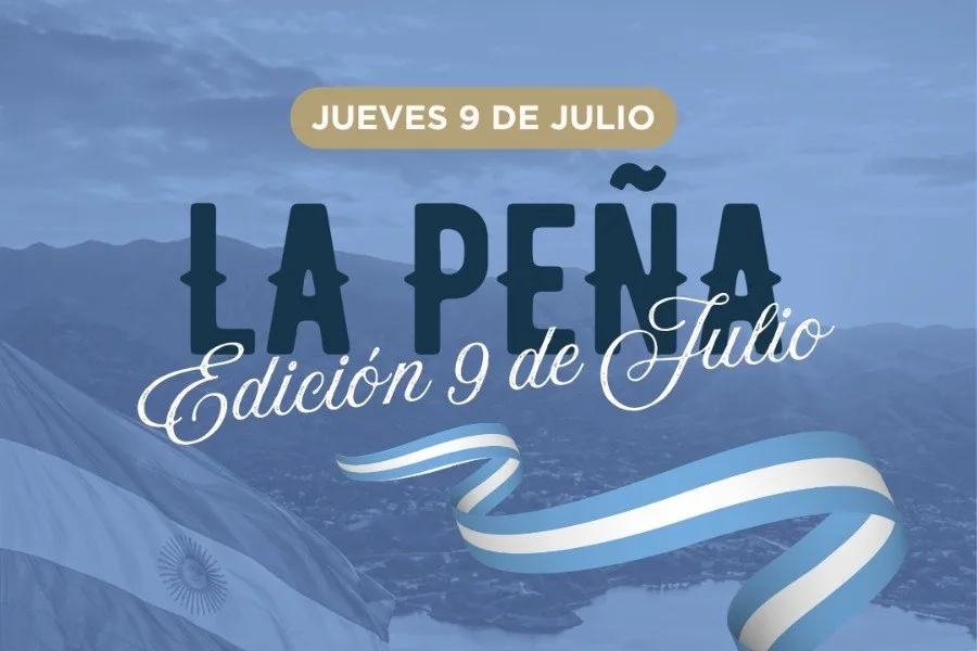 Peña del Potrero: Celebración del 9 de julio en el Paseo del Lago