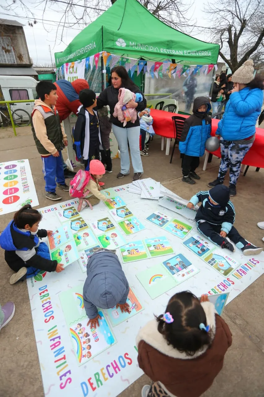 Actividades recreativas gratuitas por el Mes de las Infancias en Echeverría