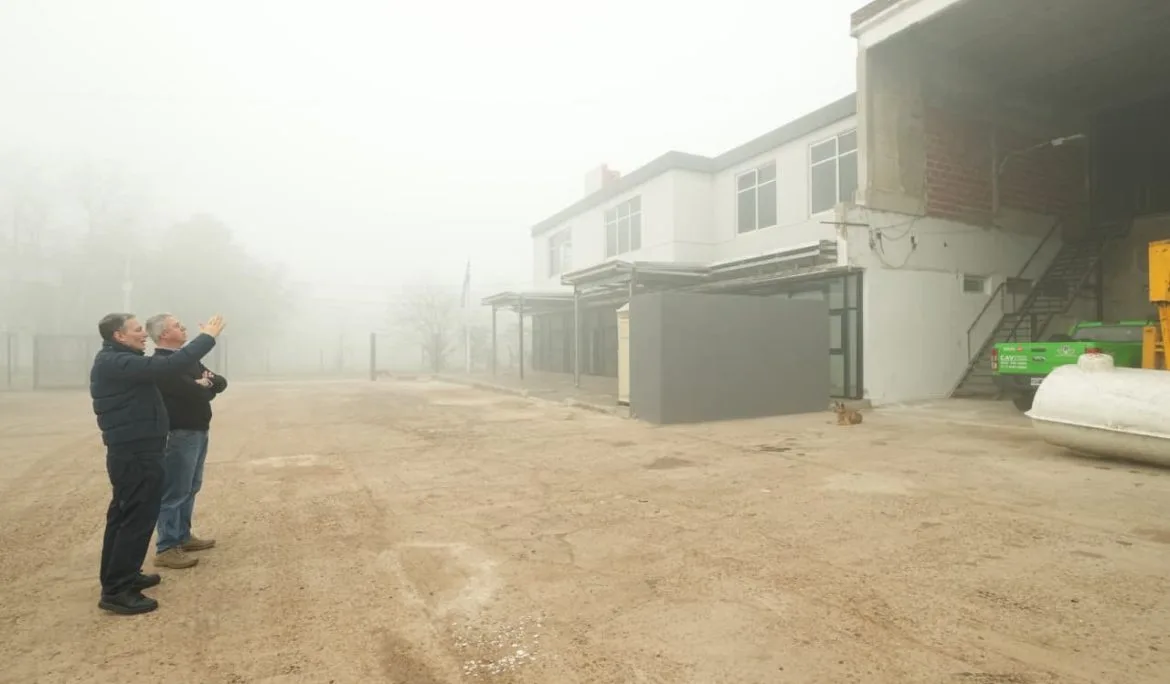 Avanza la construcción de la Unidad Sanitaria N° 25 en 9 de Abril