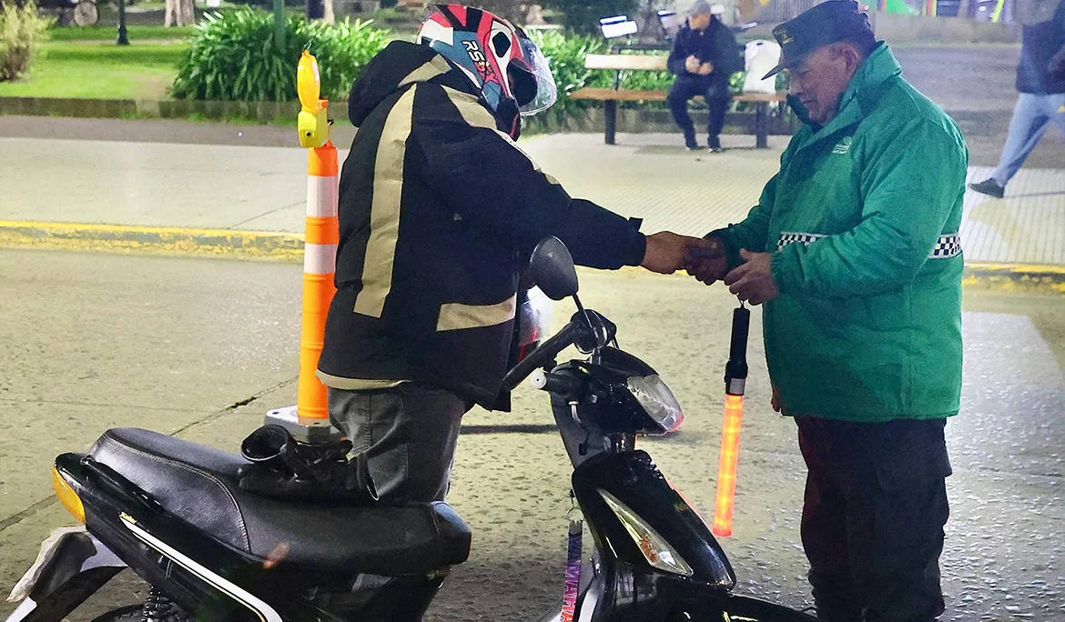 Controles de tránsito en Monte Grande mejoran la seguridad vial