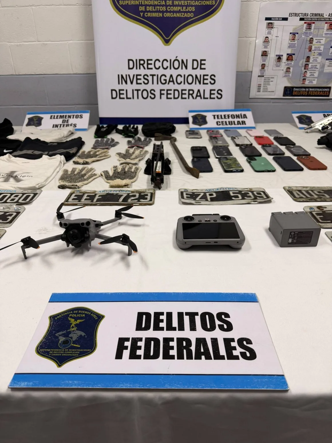Desarticulación de banda de robos: seis detenidos en operativos