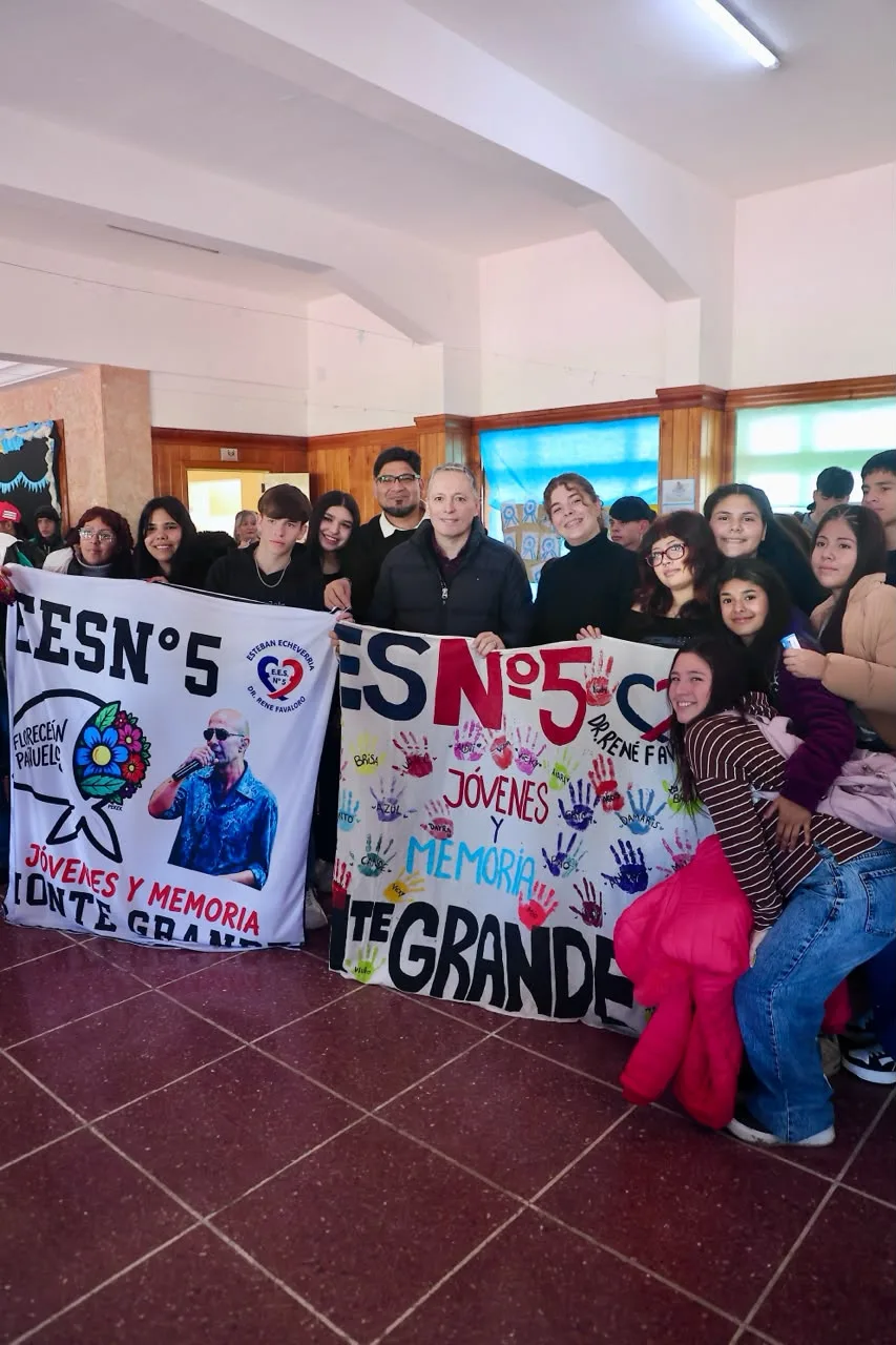 Encuentro de Jóvenes y Memoria reunió a estudiantes en Esteban Echeverría