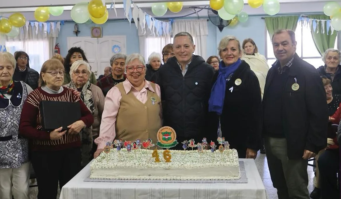 Esteban Echeverría festejó 46 años del Centro de Jubilados y Pensionados