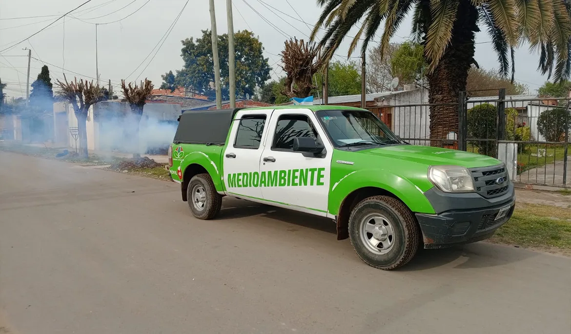 Fumigación gratuita en Esteban Echeverría para prevenir dengue