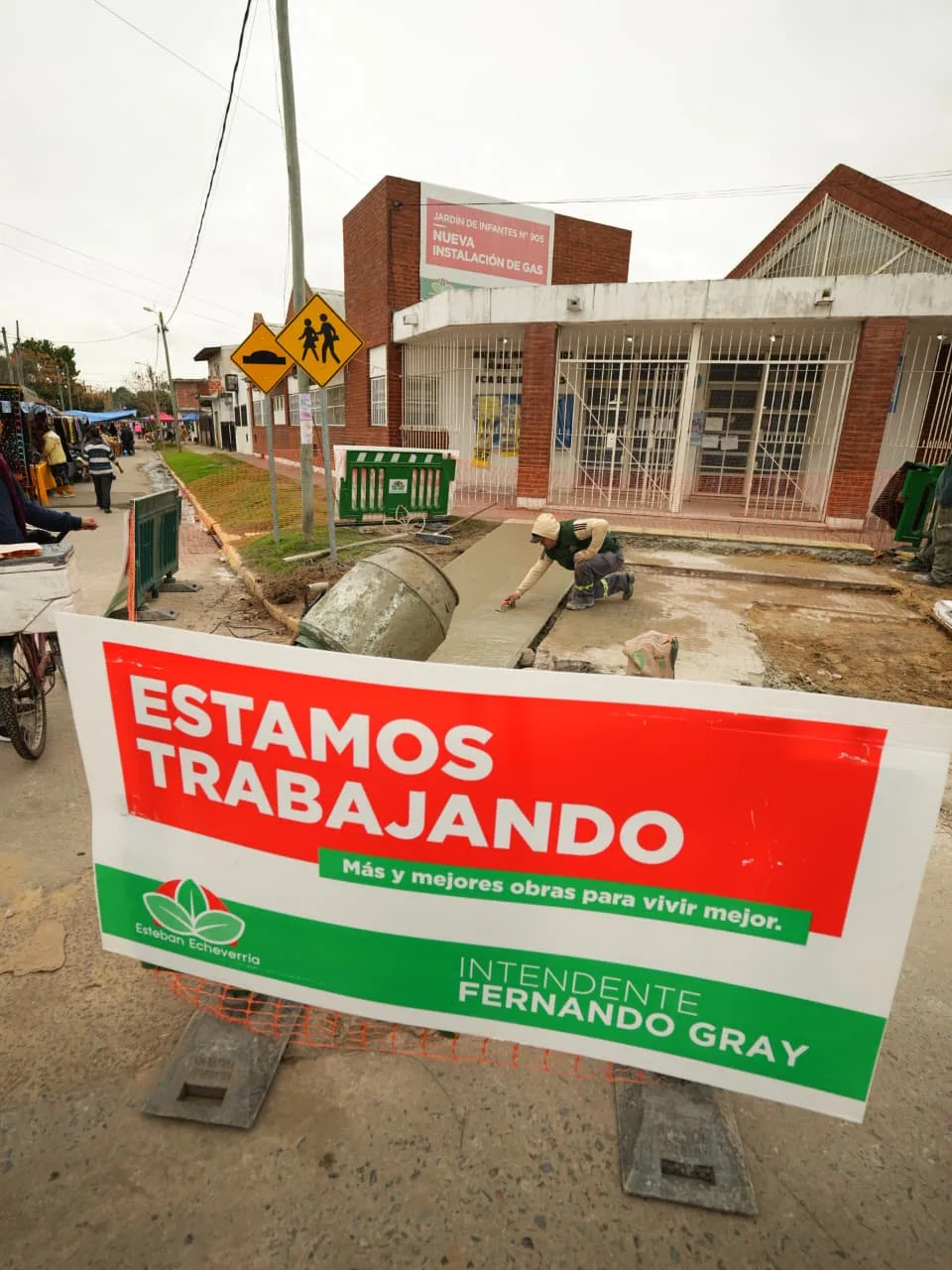 Mejoran la accesibilidad en Esteban Echeverría con nuevas rampas