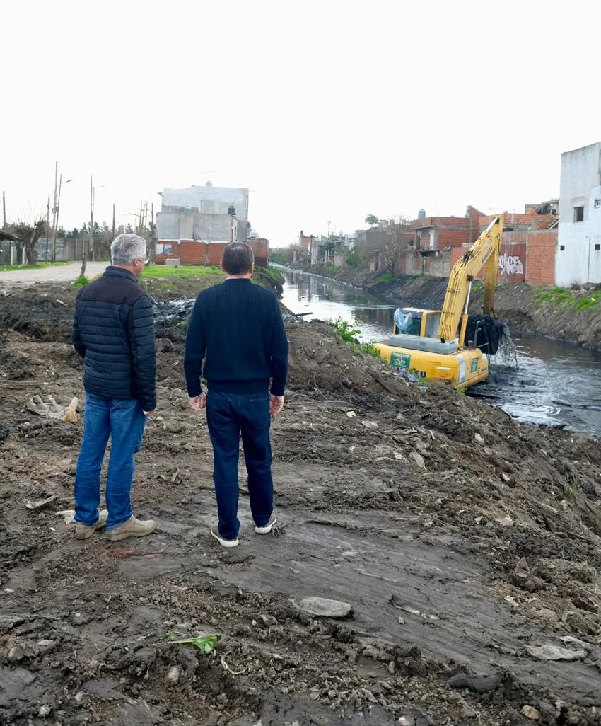 Mejoras en el arroyo Santa Catalina para prevenir inundaciones