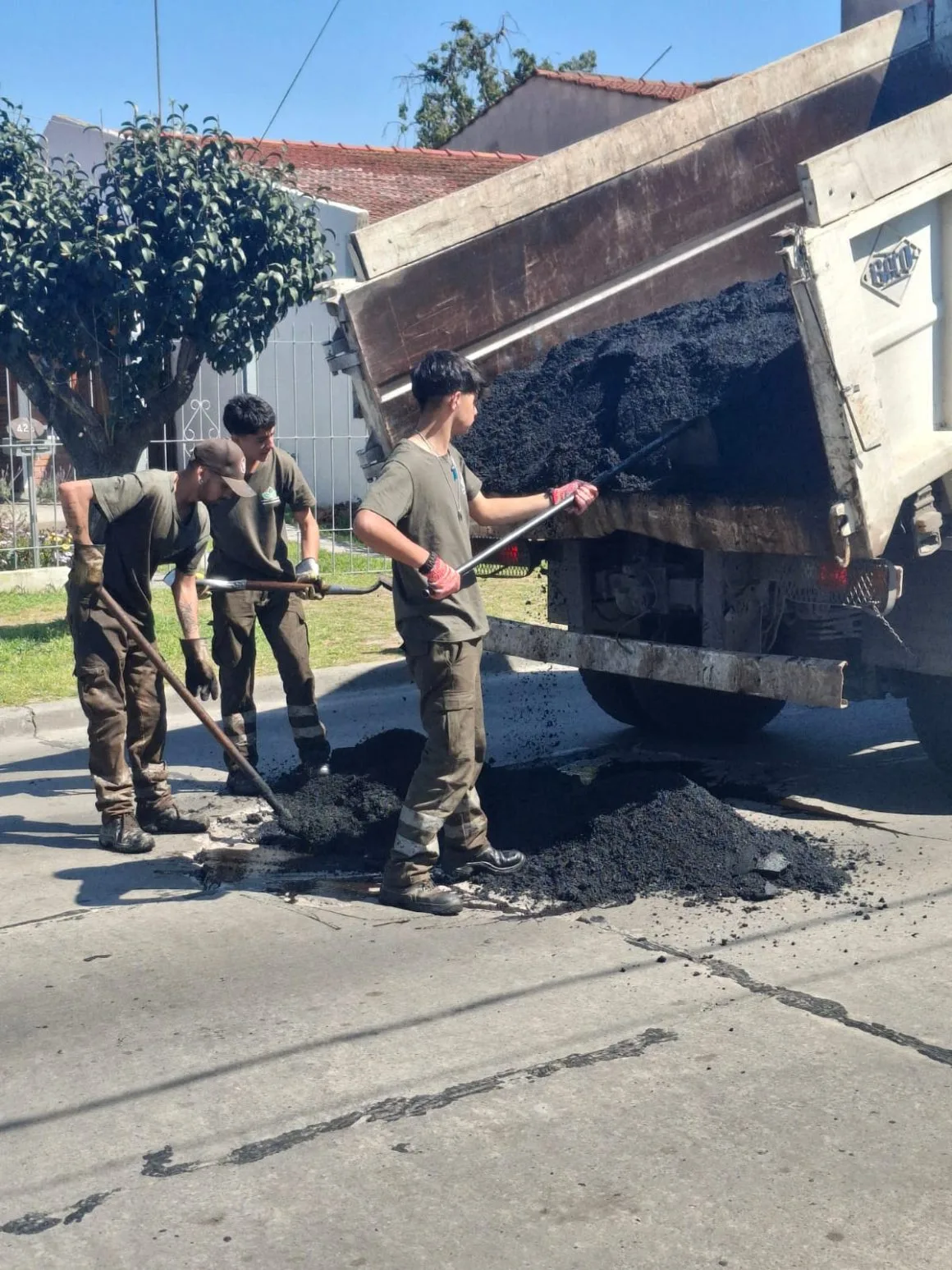 Mejoras en el estado de las calles de Luis Guillón