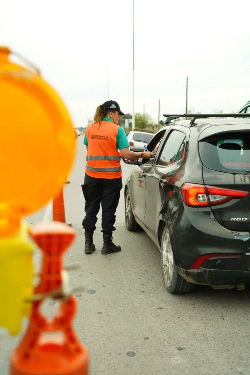 Operativo de control vehicular en Canning mejoró la seguridad vial