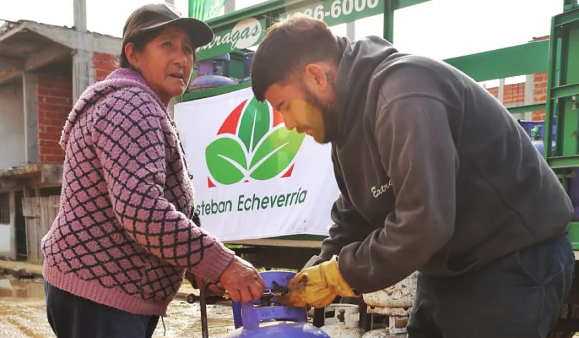 Recarga de garrafas a $22.000 en 9 de Abril para familias locales