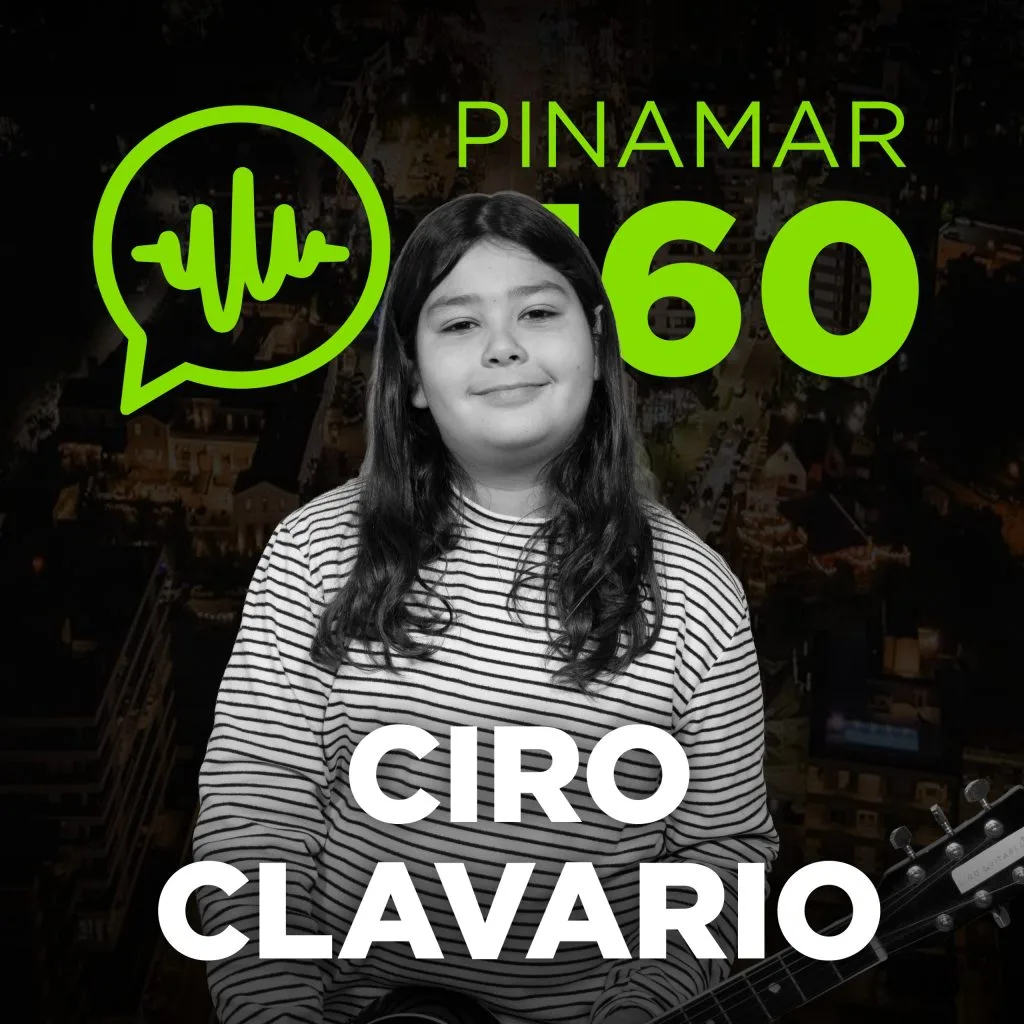 Ciro Clavario, el músico pinamarense en el nuevo podcast local