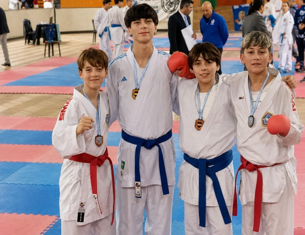 La Escuela Shotokan Pinamar brilló en el 52° Torneo Provincial