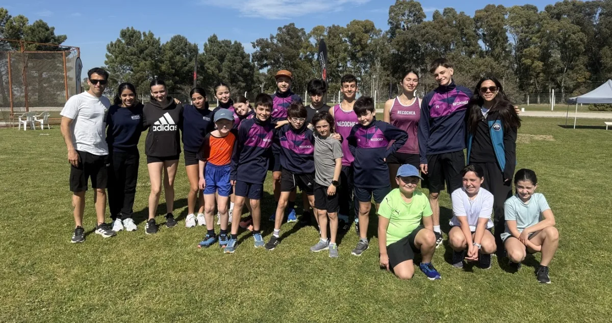 Atletas de Necochea brillaron en la Liga del Sudeste en San Cayetano