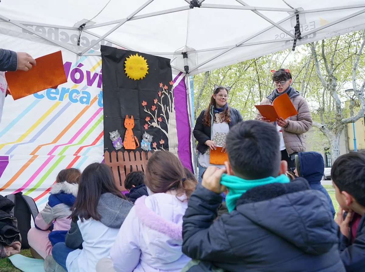 Cientos de niños disfrutaron de 'Lecturas que nos encuentran' en Necochea