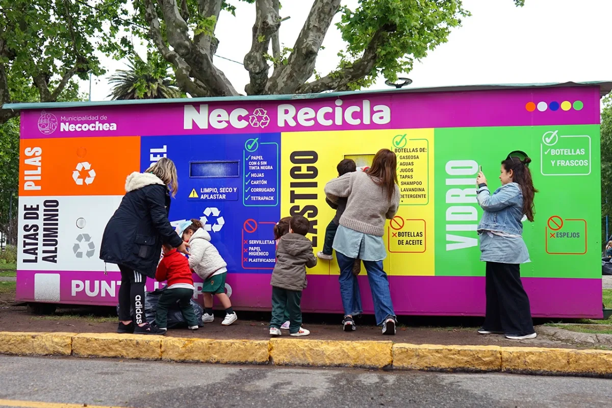 Eco-Canje en Necochea: trae reciclables y llevate plantas