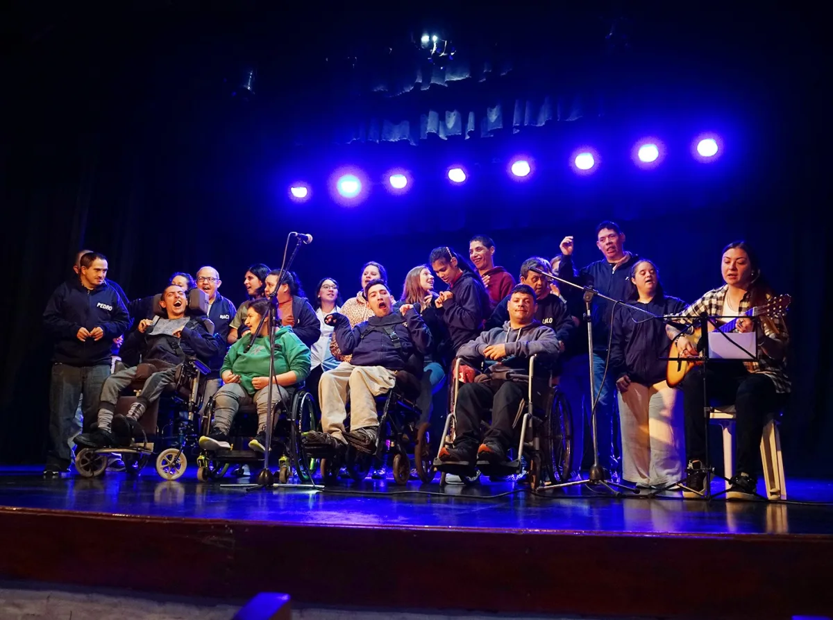 El ParticipARTE reunió a artistas con discapacidad y adultos mayores