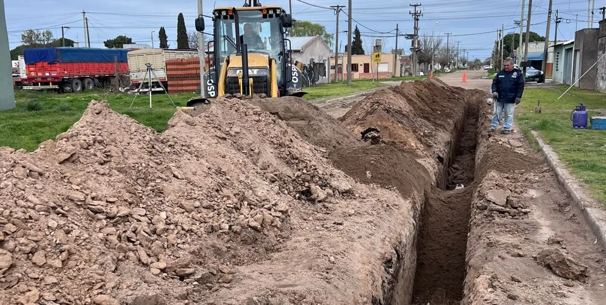 Mejoras en Barrio Norte tras la finalización de la colectora cloacal