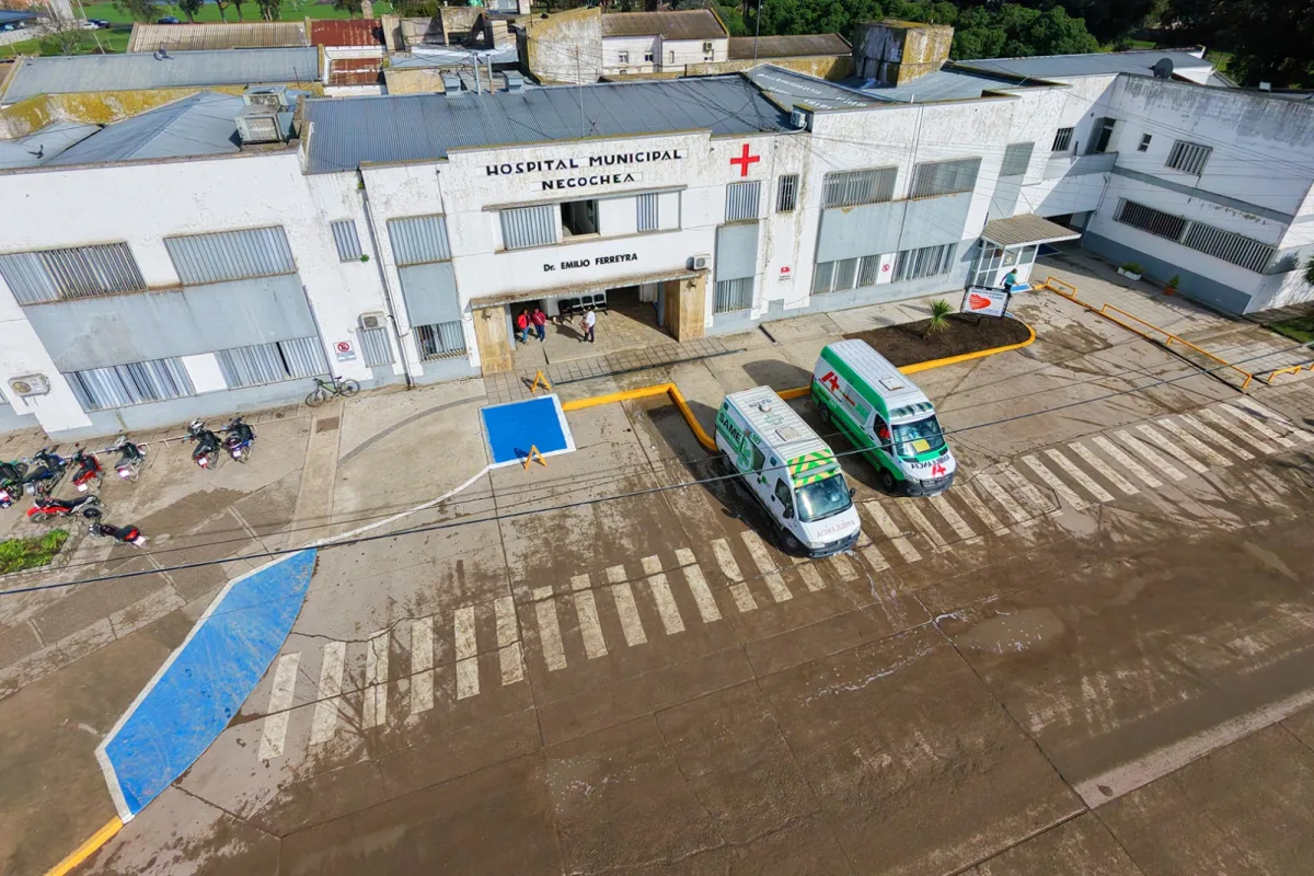 Mejoras en el acceso al Hospital Municipal de Necochea