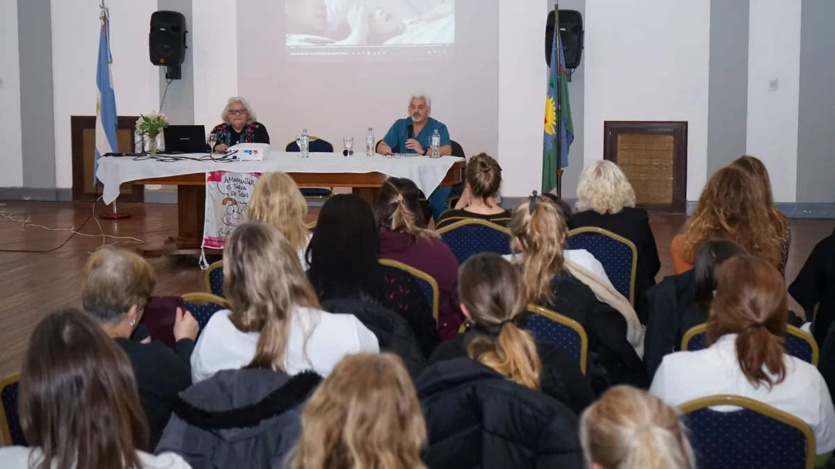 Necochea capacitó a su equipo de salud en lactancia materna