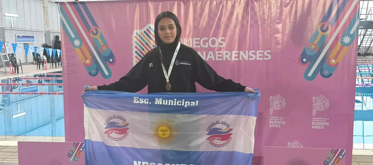 Necochea obtuvo oro en natación adaptada en los Juegos Bonaerenses