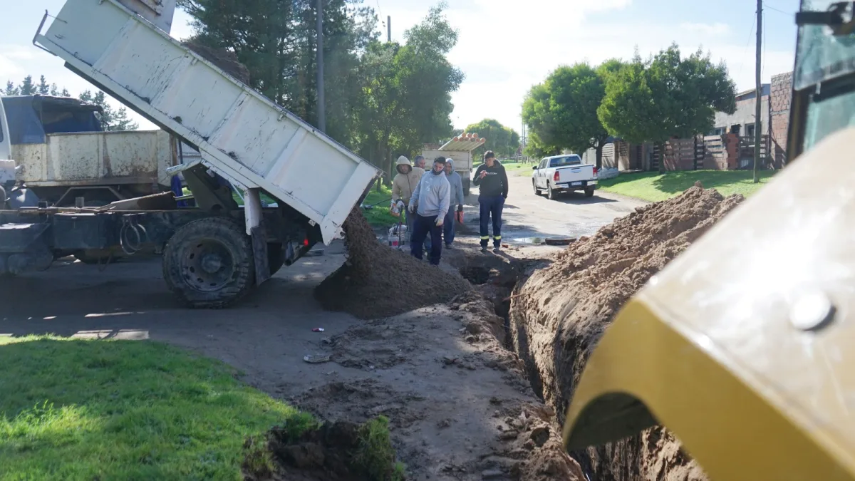 Nueva obra cloacal en Barrio Norte mejorará el servicio para vecinos