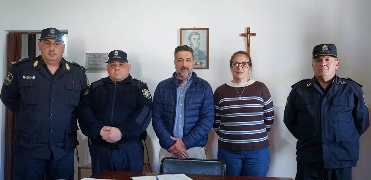 Nuevas autoridades de vigilancia en Claraz y Los Ángeles