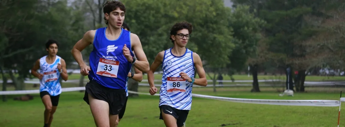 Santino Marchetti destacó en el Nacional de cross country
