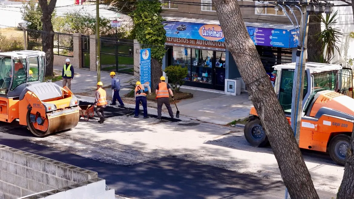 Avanza el Plan de bacheo en San Bernardo y otras localidades costeras
