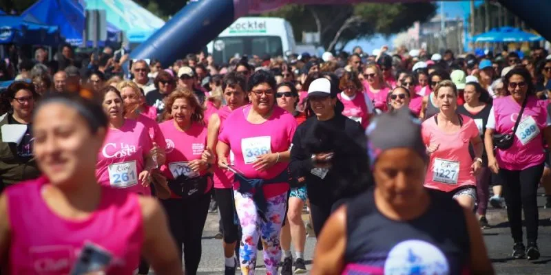 Correcaminatas en La Costa para concientizar sobre el cáncer de mama