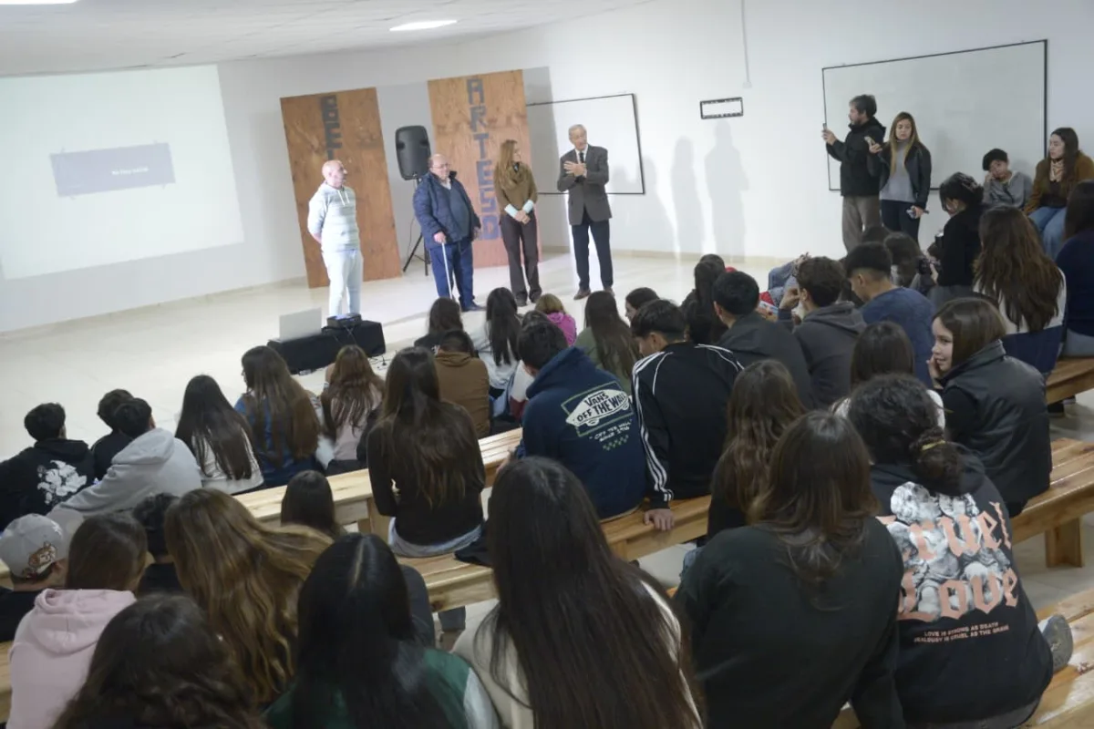 La proyección de 'Danielito' promovió la inclusión en Mar de Ajó