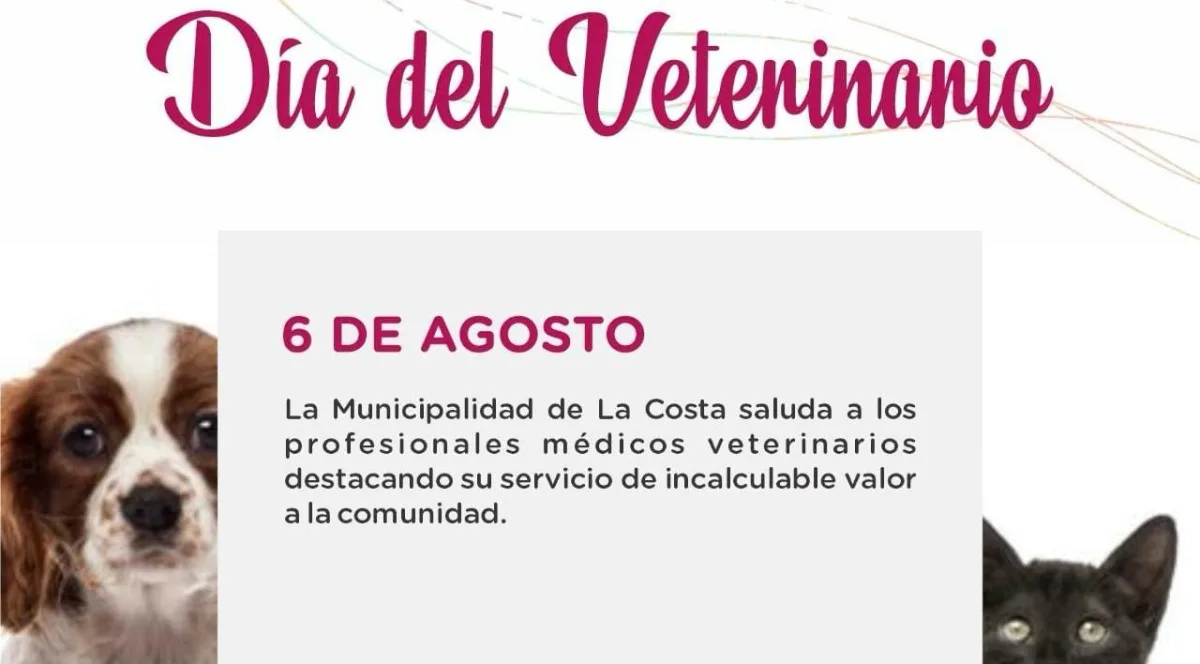 Reconocimiento a veterinarios y campañas de salud animal en La Costa