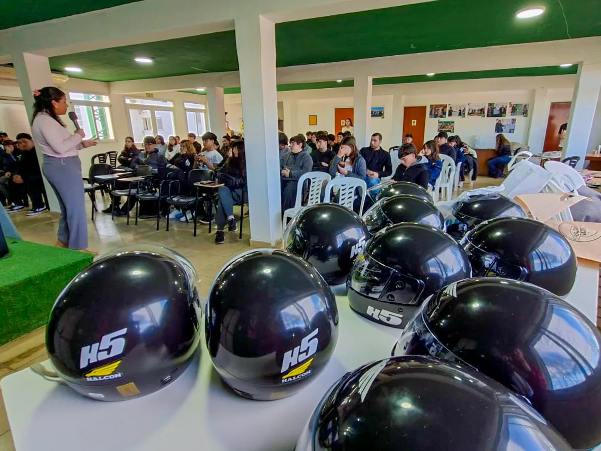 Capacitación vial para jóvenes en el Club Atlético Sarmiento