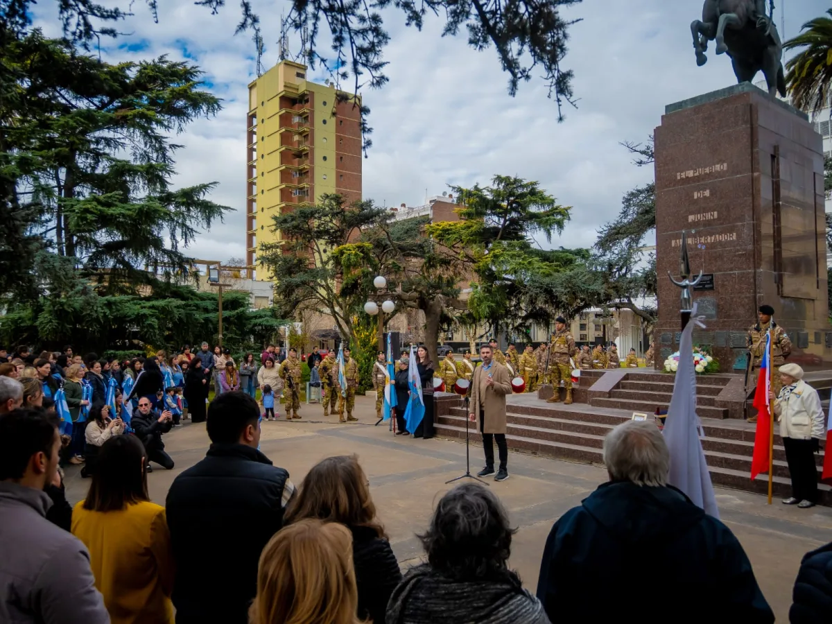 Junín recordó al General San Martín en su 176° aniversario