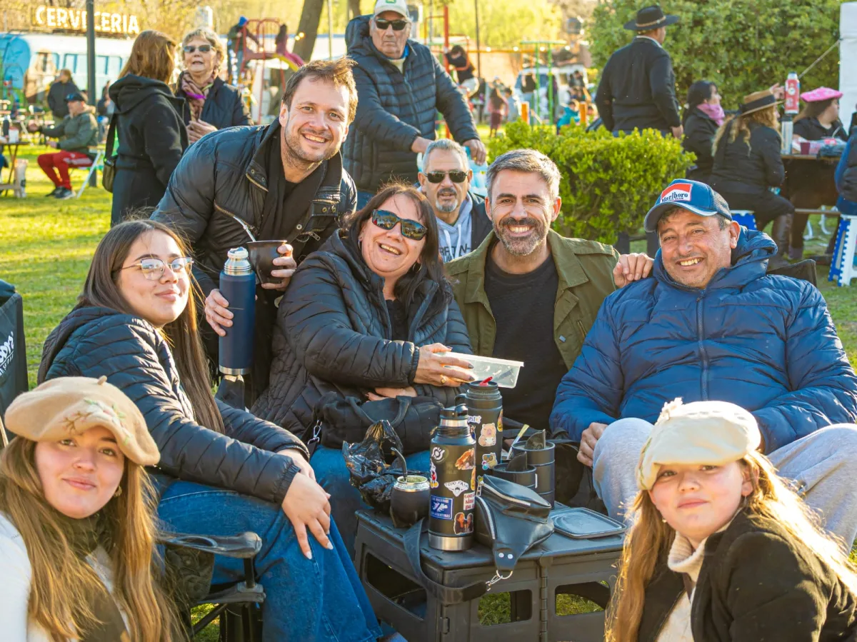 La Fiesta del Peón Rural atrajo a numerosos vecinos a Saforcada