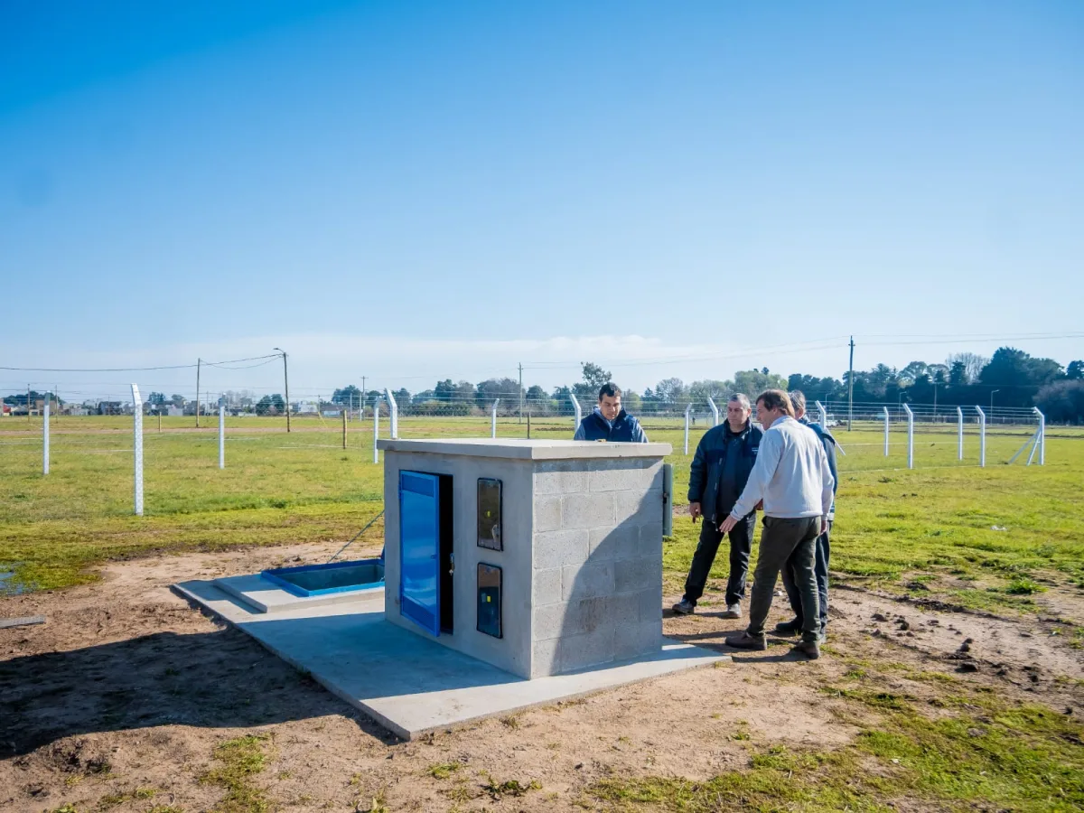 Nuevo pozo de agua mejora el servicio en Junín y se proyectan más