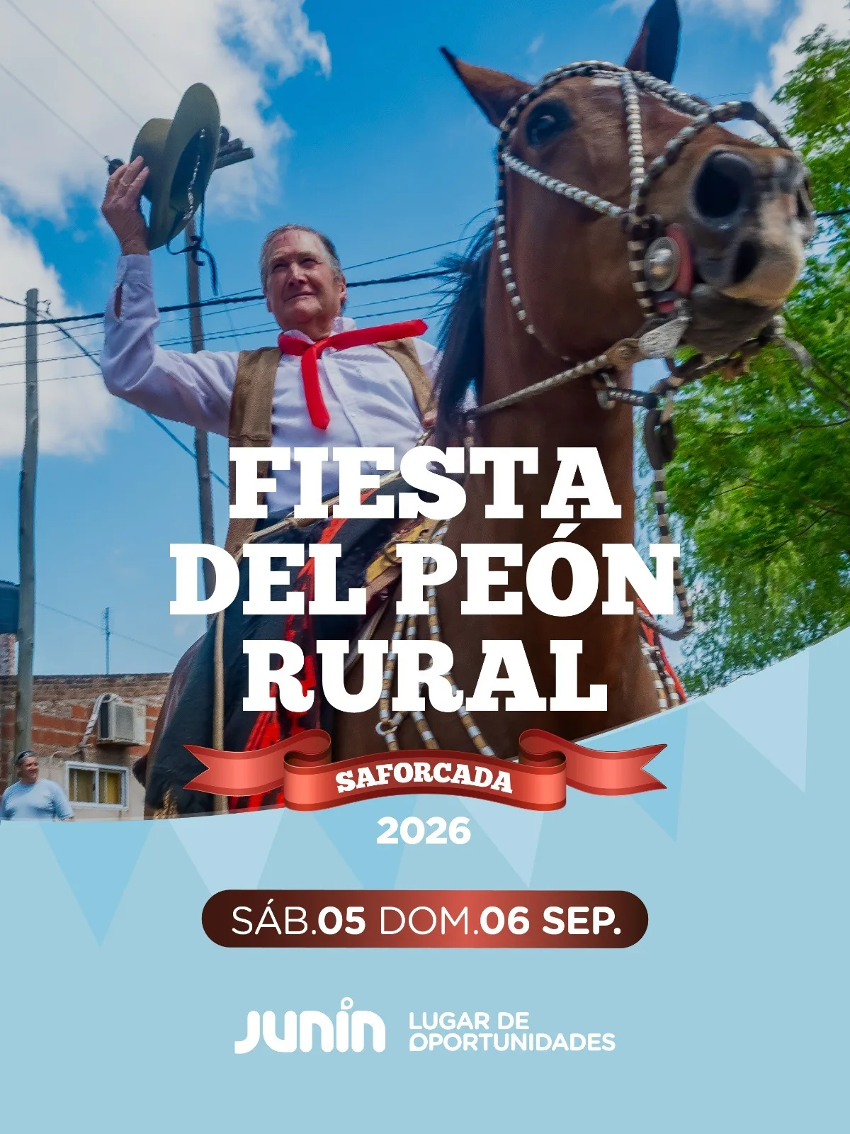 Saforcada celebra la 28.ª Fiesta del Peón Rural el 5 y 6 de septiembre