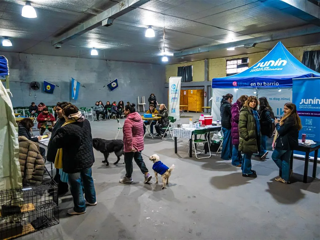Servicios de salud y educación vial en el operativo de La Muni en tu Barrio
