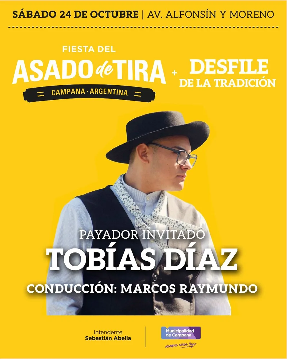Fiesta del Asado de Tira: cultura y tradición este sábado