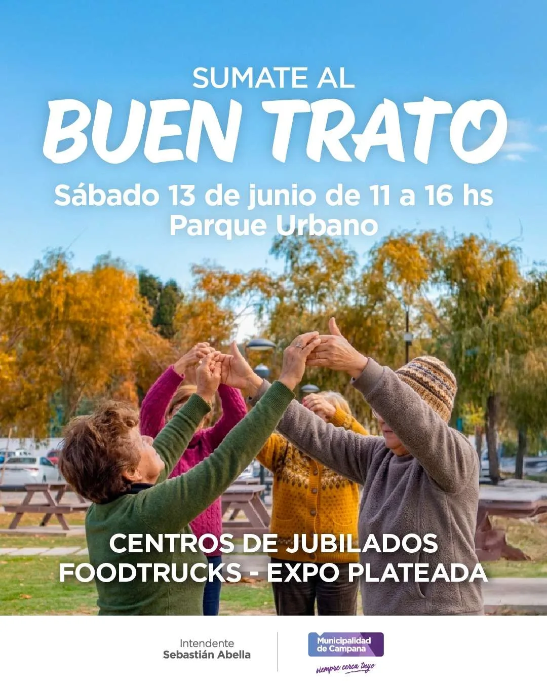 Jornada especial para adultos mayores en el Parque Urbano