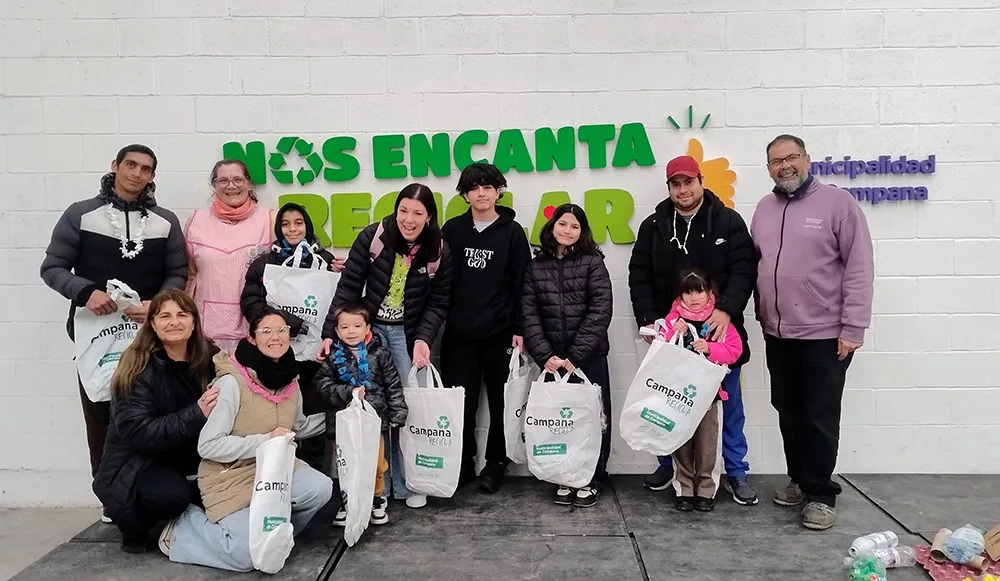 Niños de Campana aprendieron sobre reciclaje en Vacaciones Verdes